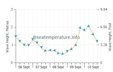 Bay of Plenty wave height and direction