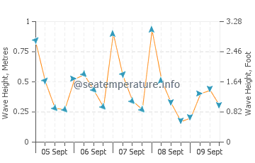 Berbera wave height and direction