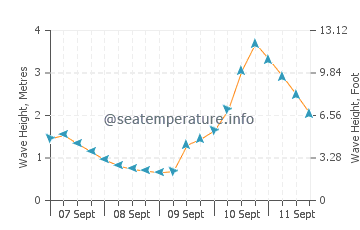 Berrara wave height and direction