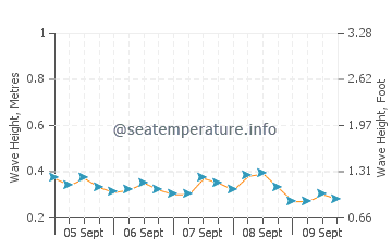 Beypore wave height and direction
