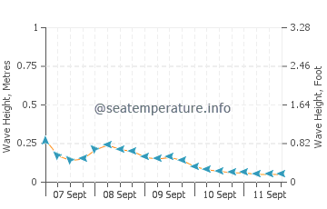 Bintan wave height and direction