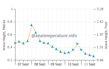 Birchy Head wave height and direction