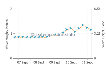 Black Point Green Point wave height and direction