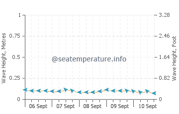 Bontang wave height and direction