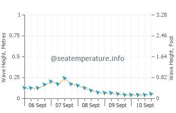 Buan wave height and direction
