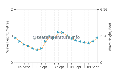 Bueu wave height and direction