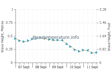 Busuanga wave height and direction