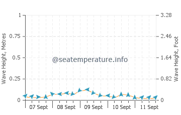 Cajidiocan wave height and direction