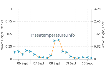 Campbellton wave height and direction