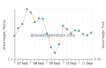 Canidelo wave height and direction