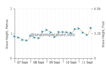 Capitan wave height and direction