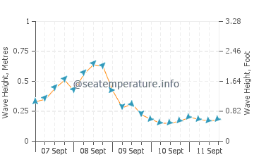 Carbonear wave height and direction