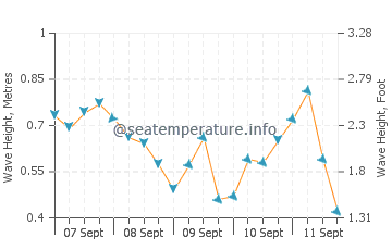 Catalzeytin wave height and direction