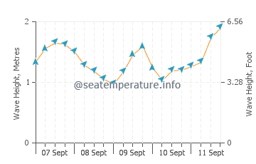 Cawsand wave height and direction