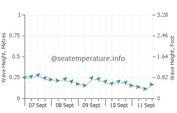 Chokoloskee wave height and direction