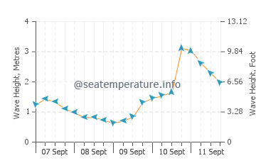 Coledale wave height and direction