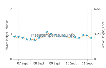 Costa Mesa wave height and direction