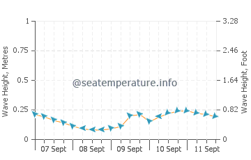 Cutler wave height and direction