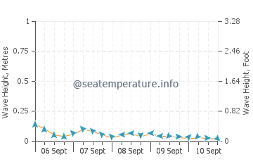 Dapdap wave height and direction