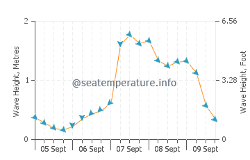 Devonport wave height and direction