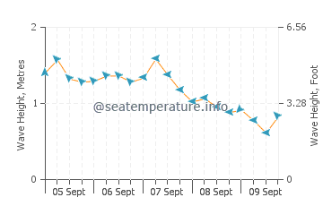 Dover Heights wave height and direction