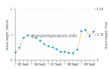 El Carmoli wave height and direction