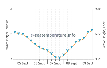 El Puertillo wave height and direction