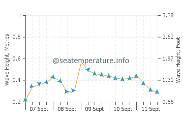 Glenorchy wave height and direction