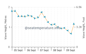 Grays Point wave height and direction