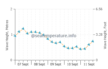 Gumusluk wave height and direction