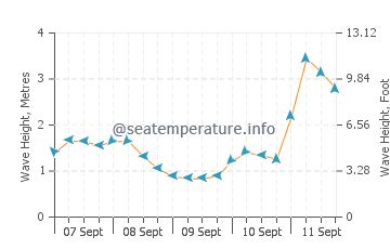 Hat Head wave height and direction