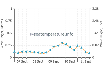 Ipilan wave height and direction