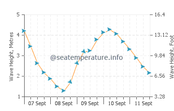 Jackson Bay wave height and direction