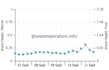 Kairatu wave height and direction