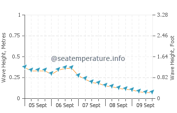 Keewaydin wave height and direction