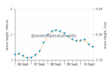 Lailunggi wave height and direction