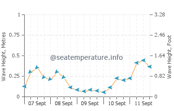 Lapseki wave height and direction