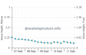 Latung wave height and direction