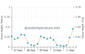 Linwood wave height and direction