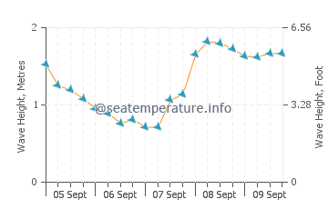 Loredo wave height and direction
