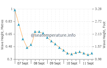 Machiasport wave height and direction