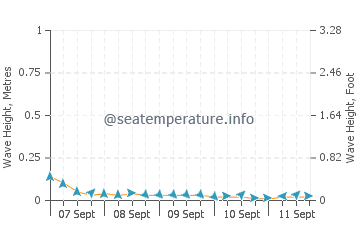 Madulao wave height and direction