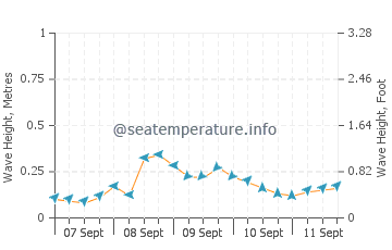 Magdalena wave height and direction