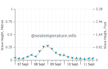Magdiwang wave height and direction