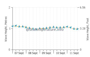 Makaha wave height and direction