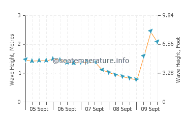 Mallacoota wave height and direction