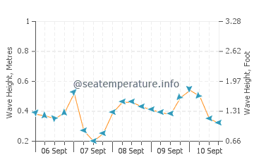 Marsden Point wave height and direction