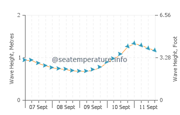 Netarts wave height and direction
