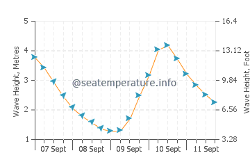 Oakura wave height and direction