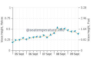 Oesapa wave height and direction
